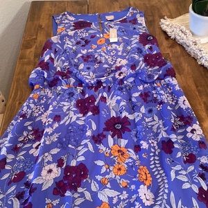 Chicos floral maxi dress